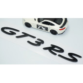DK Tuning Porsche 911 GT3 RS Bagaj Siyah ABS Yazı Logo Amblem thumbnail 3