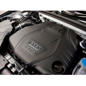 DK Tuning Motor Kapağı 16cm Gri Amblem Logosu Audi İle Uyumlu - 1