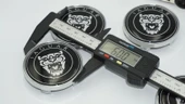 DK Tuning Jaguar Panter Siyah Jant Göbeği Kapak Seti 60mm - 2