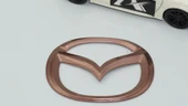 DK Tuning Mazda 3 CX5 CX30 Direksiyon Göbeği Bronz ABS Logo Arma thumbnail 4