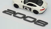 DK Tuning Peugeot Yeni 2008 Bagaj 3M 3D Koyu Gri ABS Yazı Logo thumbnail 5