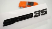 DK Tuning eDrive 35 Bagaj Siyah Yeni Nesil Yazı Logo Bmw İle Uyumlu thumbnail 1