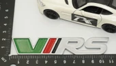 DK Tuning Skoda VRS Bagaj Yeşil Gri 3M Yazı Logo Arma - 2