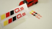 Audi Q5 Logo 3M 3D Damla Silikon Torpido Bagaj Çamurluk Logo Ambl - 1