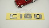 C180 Bagaj Krom ABS 3M 3D Yazı Logo Orjinal Ürün - 3