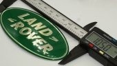 Land Rover Ön Panjur Ve Bagaj Logo Amblem 105mm OEM Ürün - 6