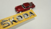 Skoda Bagaj Krom ABS 3M 3D Yazı Logo Amblem - 1