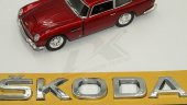 Skoda Bagaj Krom ABS 3M 3D Yazı Logo Amblem - 5