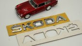 Skoda Bagaj Krom ABS 3M 3D Yazı Logo Amblem - 6