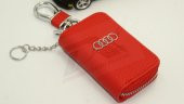Audi Logo Orjinal Deri Çanta Anahtarlık New Style - 3