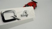 Audi Q4 Bagaj Krom 3M Yazı Logo Orjinal Ürün - 1