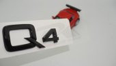 Audi Q4 Bagaj Krom 3M Yazı Logo Orjinal Ürün - 2