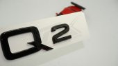 Audi Q2 Bagaj Krom 3M Yazı Logo Orjinal Ürün - 2