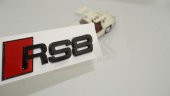 Audi RS8 Bagaj Krom ABS 3M 3D Yazı Logo Amblem Orjinal ürün - 2