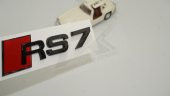 Audi RS7 Bagaj Krom ABS 3M 3D Yazı Logo Amblem Orjinal ürün - 2