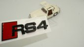 Audi RS4 Bagaj Krom ABS 3M 3D Yazı Logo Amblem Orjinal ürün - 2