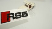 Audi RS5 Bagaj Krom ABS 3M 3D Yazı Logo Amblem Orjinal ürün thumbnail 2