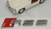 Audi RS8 Bagaj Krom ABS 3M 3D Yazı Logo Amblem Orjinal ürün - 5