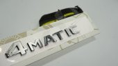 4 Matic Bagaj Krom ABS 3M 3D Yazı Logo Orjinal Ürün - 1