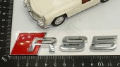 Audi RS5 Bagaj Krom ABS 3M 3D Yazı Logo Amblem Orjinal ürün thumbnail 7