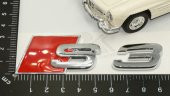 Audi S3 Bagaj Krom ABS 3M 3D Yazı Logo Amblem Orjinal ürün - 7