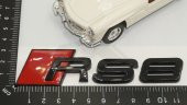 Audi RS8 Bagaj Krom ABS 3M 3D Yazı Logo Amblem Orjinal ürün - 8