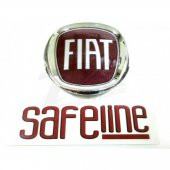 Fiat Doblo Safeline Bagaj Logo Sticker Amblem B - 8