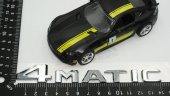 4 Matic Bagaj Krom ABS 3M 3D Yazı Logo Orjinal Ürün - 6
