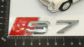 Audi S7 Bagaj Krom ABS 3M 3D Yazı Logo Amblem Orjinal ürün - 7