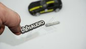 Dynaudio Logo Hoparlör Krom Metal 3M Logo Amblem 2 Li Set - 2