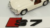 Audi S7 Bagaj Krom ABS 3M 3D Yazı Logo Amblem Orjinal ürün - 9