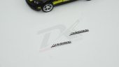 Meridian Logo Hoparlör Krom Metal 3M Logo Amblem 2 Li Set - 3