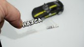 Nazca Hoparlör Krom Metal 3M Logo Amblem 2 Li Set - 1