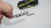 İnfinity Hoparlör Krom Metal 3M Logo Amblem 2 Li Set - 1