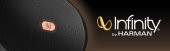 İnfinity Hoparlör Krom Metal 3M Logo Amblem 2 Li Set - 2