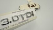 Audi 3.0 TDi B7 B8 B9 Krom ABS 3M 3D Bagaj Yazı Logo Orjinal Ürün - 1