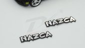 Nazca Hoparlör Krom Metal 3M Logo Amblem 2 Li Set - 3