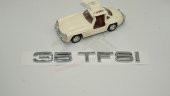 Audi 35 TFSİ Krom ABS 3M 3D Bagaj Yazı Logo Orjinal Ürün - 2