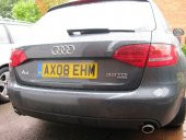 Audi 3.0 TDi B7 B8 B9 Krom ABS 3M 3D Bagaj Yazı Logo Orjinal Ürün - 3