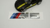 Bmw M5 Bagaj Krom ABS 3M 3D Yazı Logo Orjinal Ürün thumbnail 3