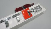Audi TTRS Krom ABS 3M 3D Bagaj Logo Yazı Orjinal Ürün - 1