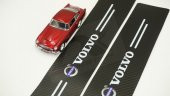 Volvo Logo Karbon Fiber Deri Kapı Eşiği Dekoratif Koruyucu Şeritl - 1