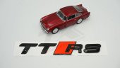 Audi TTRS Krom ABS 3M 3D Bagaj Logo Yazı Orjinal Ürün - 4