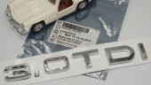 Audi 3.0 TDi B7 B8 B9 Krom ABS 3M 3D Bagaj Yazı Logo Orjinal Ürün - 8