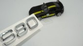 Volvo S80 Krom ABS 3M 3D Bagaj Logo Yazı Orjinal Ürün - 1