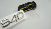 Volvo S40 Krom ABS 3M 3D Bagaj Logo Yazı Orjinal Ürün thumbnail 1