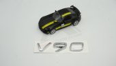 Volvo V90 Krom ABS 3M 3D Bagaj Logo Yazı Orjinal Ürün - 2