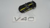 Volvo V40 Krom ABS 3M 3D Bagaj Logo Yazı Orjinal Ürün - 2