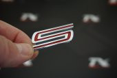Ford S Bagaj Krom Metal 3M 3D Logo Amblem - 1