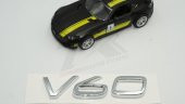 Volvo V60 Krom ABS 3M 3D Bagaj Logo Yazı Orjinal Ürün - 3